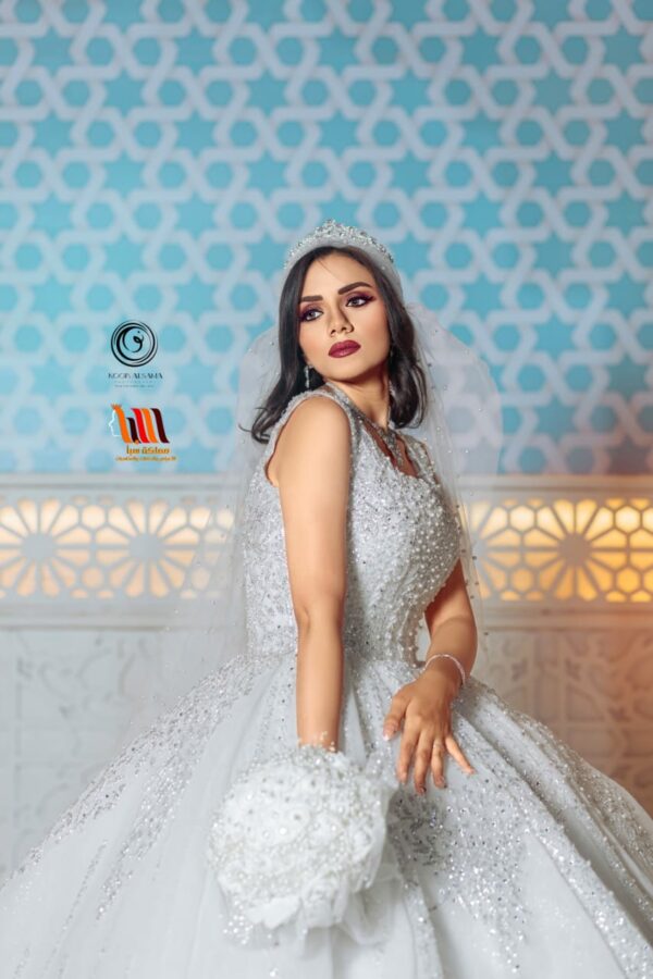⁦فساتين زفاف ابيض للايجار⁩ - الصورة ⁦3⁩