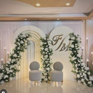 كوشات زفاف للقاعات ايجار